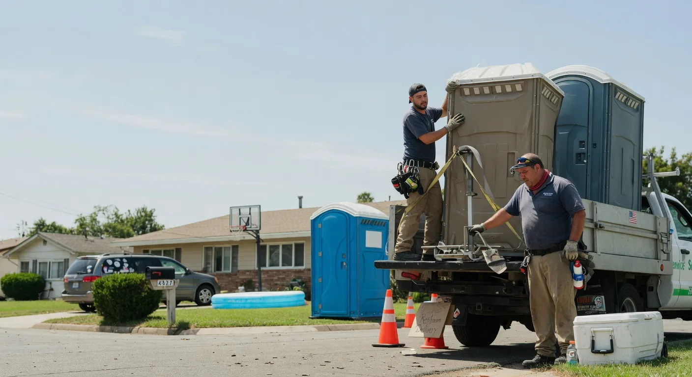Porta Potty Rental in Forreston, TX near me